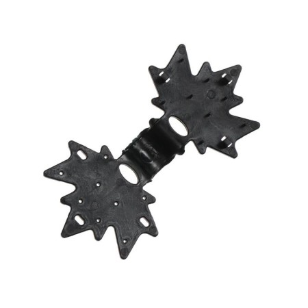 Clip Garden "Maple Leaf" for attaching a shadow grid, plastic, black-2