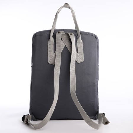 Backpack School Textile Nazamok, 38x27x13 cm, color gray color-3