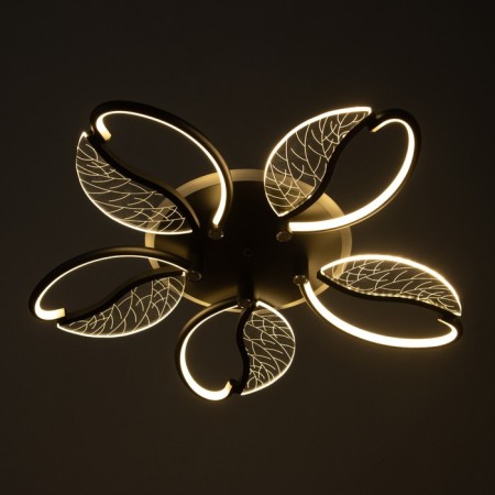 Astrid chandelier 5XLED 110W 3000-6000K RGB black 65x65x8cm-7