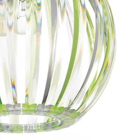 Lamp Bayerlux 4330/1, 1he27 15W, green/transparent 21x24+60 cm-4