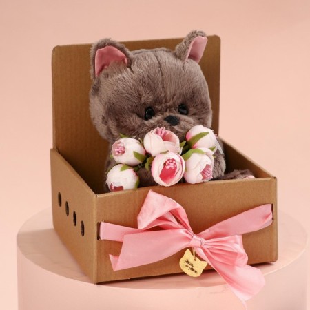 Soft toy "Beautiful Marta", cat, 25 cm-6