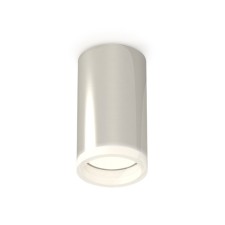 Ambrella Light overhead lamp, XS6325040, MR16 GU5.3 LED 10 watts, silver color, white matte