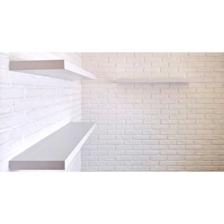 Gypsum tile "Barcelona" reinforced, 1 sq. M, 90 pcs, white-3