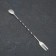 Spoon of barn stainless steel with a fork, length 32.5 cm, silver color