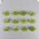 Artificial plant for creativity "Vyzhel" set of 12 pcs 3.8 cm