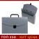 A4 Portfire folder, 1 department, 700 μm, calligrata, up to 300 sheets, gray