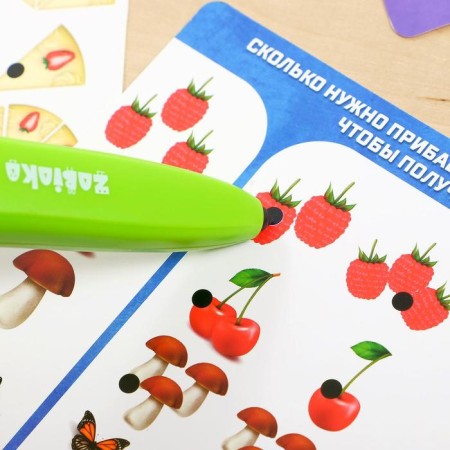 Educational toy "letters and numbers", sound, light-2