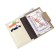Cover for auto documents on the button, beige color
