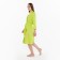 Women's waffle robe and I am 3/4 sleeve, size 54-56, light green, 100% cotton, 200g/m2