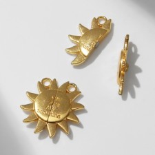 Magnetic “Sun” castle (set 2 pcs.), Color gold