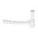 Siphon for the sink is small Aquant, 1 1/4 "x 40 mm, without release, with a flexible pipe 40x40/50 mm
