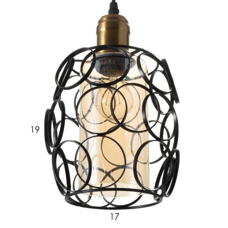 Lamp Bayerlux 2091/1bk E27 40W Black 13x13x100 cm-5