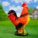 Garden figure "Rooster" 40x15x28cm