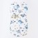 Coconut diaper travel, flannel 170 g/m, cotton 100%, height 62
