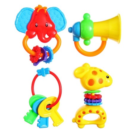 Set of rattles "Africa", 4 pcs, crumb me-2