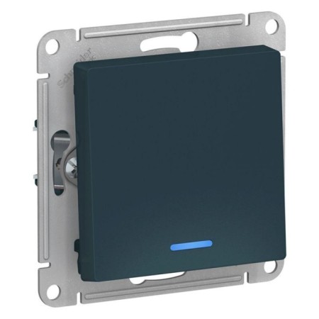 Switch Sche Atn000813 Atlasdesign, SP, 10A, 1 key, emerald color