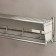 The shelf is sliding with the holder of towels, 4 hooks 14.5 × 12 (35) × 58.5 cm