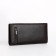 Male purse on a magnet, department for bills, for maps, brown color