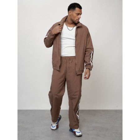 Sports suit men's, size 56, brown color-12