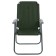 Folding chair, 55 x 54 x 88 cm, up to 120 kg, green color