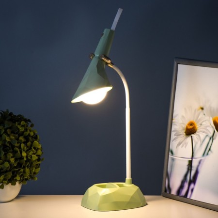 Delser table lamp LED 3W USB AKB Green 14x13x39 cm Risalux-4