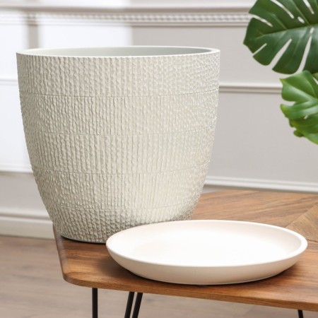 Flower pot "Roang light gray bud No. 8", 22 l-1