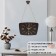 Watch Wall Interior "Retro", silent, 27 x 18 cm, gold, aa