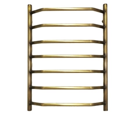 Water towel Domoterm "Laura", P7, 7 crossbars, 500 x 700 mm, bronze