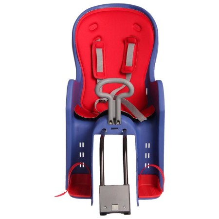 Rear bell bQ-9 with a handle, mount on a frame with a button, blue color-2