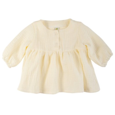 A set of clothes for the summer "Sakura", height 86, beige color-2