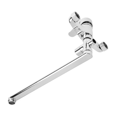 Bath mixer Istok Life Standard 0402.418, single -rose, pour 280 mm, chrome-1
