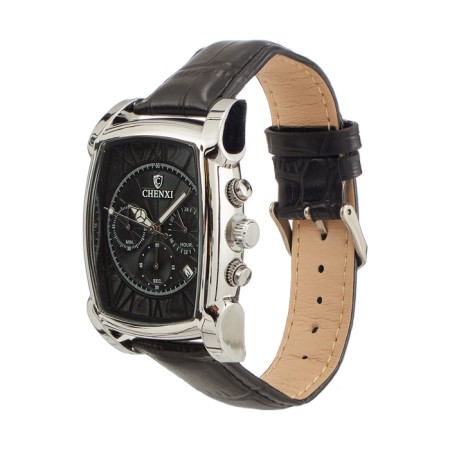 Men's wrist watches, calendar, chronograph, D-4.5 cm, L-24 cm strap, luminous, 3atm 9-1