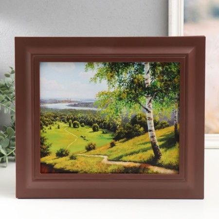 Key closed "Birch" 26.5x31.5 cm nut