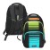 Youth backpack 45 x 32 x 23 cm, Grizzly "Sport", ergonomic back, laptop department, black