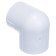 Aqualink square, polypropylene, d = 32 mm, 90 °