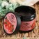 Thick hair soap "strawberries", bath, 350 ml