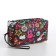 Cosmetic bag with lightning, black/multi -colored color