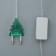 Garland “thread” 2.5 m, IP20, transparent thread, 25 LED, glow RG/RB, flashing, 220 V