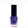 Nail polish with shimmer gel effect S109 Indigo sparkling, 6 ml