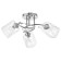 Chandelier "Melody" 3x60W e27 chrome