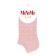 Women's socks Mini Trend, size 35-38, Rosa Chiaro color