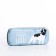 Glasses for glasses, 16 x 3.8 x 6 cm, blue color