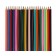 Pencils 24 colors, hexagonal, in a cardboard box