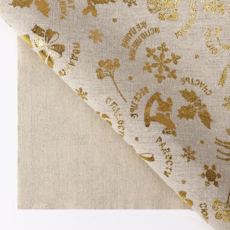 Lester deer flap, 48 × 48 cm, gold color-2