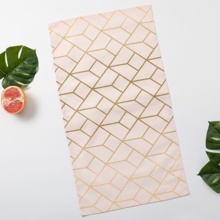 The towel Ethel "Get", 35 × 65 cm on a loop, reps, pl. 130 g/m², 100% cotton