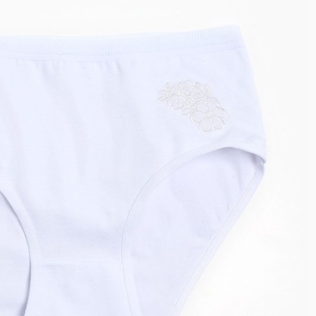 Panties female color white, size 52-54-1