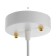 Lamp Bayerlux "Eliot" E27 40W white 35x35x80 cm