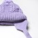 Hat for girls, lilac color, size 44-46