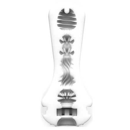 Masturbator Unrealistic Tenga Flex Rocky Black, black-1