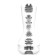 Masturbator Unrealistic Tenga Flex Rocky Black, black